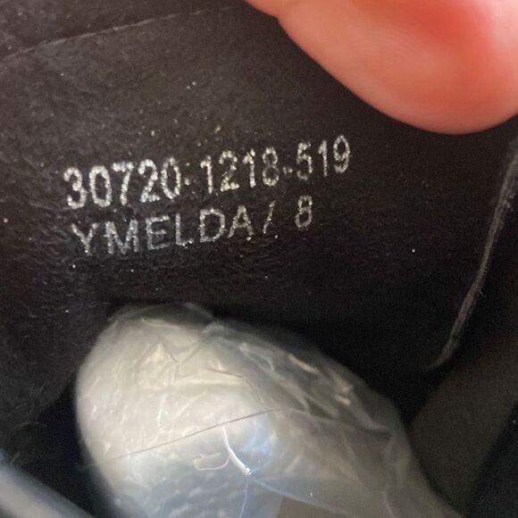 ShuShop Black Ymelda Combat Boots Size 8 NEW - Picture 9 of 9